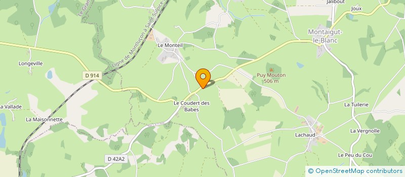 localisation de l'entreprise GROUPEMENT D EMPLOYEURS DAGUET SABARLY à MONTAIGUT-LE-BLANC
