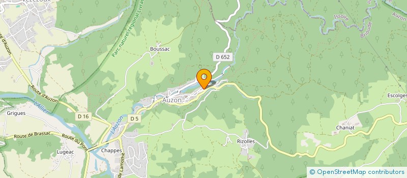 localisation de l'entreprise GROUPEMENT D EMPLOYEURS DE BARLIERES  AZERAT