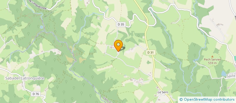 localisation de l'entreprise GROUPEMENT D'EMPLOYEURS DE BELLARANDE  SAINT-CIRGUES