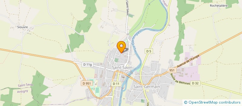 localisation de l'entreprise GROUPEMENT D'EMPLOYEURS DE BELLEVUE  SAINT-GERMAIN