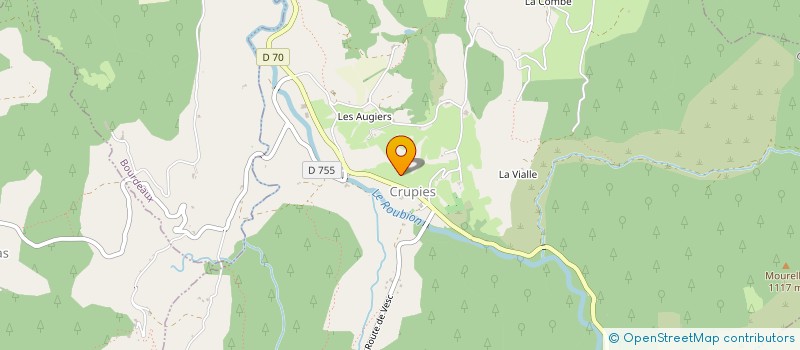localisation de l'entreprise GROUPEMENT D'EMPLOYEURS DE BOURDEAU à BOURDEAUX