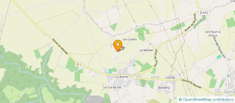 localisation de l'entreprise GROUPEMENT D'EMPLOYEURS DE BRANSAT  BRANSAT