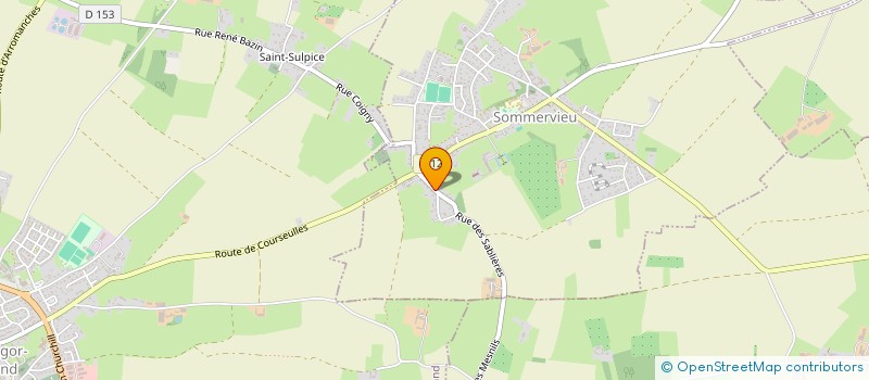 localisation de l'entreprise GROUPEMENT D'EMPLOYEURS DE CAUGY  SOMMERVIEU