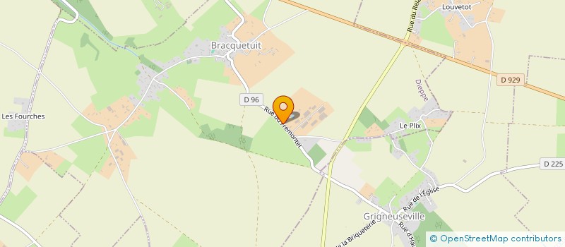 localisation de l'entreprise GROUPEMENT D'EMPLOYEURS DE FREMONTEL  BRACQUETUIT