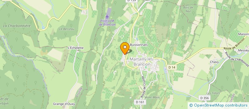 localisation de l'entreprise GROUPEMENT D'EMPLOYEURS DE GEVRY à MARTAILLY-LES-BRANCION