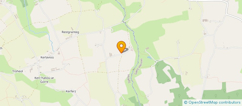 localisation de l'entreprise GROUPEMENT D'EMPLOYEURS DE KERLADIEN  SPEZET