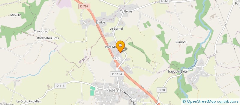 localisation de l'entreprise GROUPEMENT D'EMPLOYEURS DE KERTURLUTE à PEDERNEC