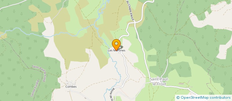 localisation de l'entreprise GROUPEMENT D'EMPLOYEURS DE L'ANCE  SAINT-PAUL-LE-FROID