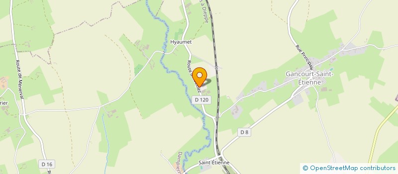 localisation de l'entreprise GROUPEMENT D EMPLOYEURS DE L ANDELLE  GANCOURT-SAINT-ETIENNE