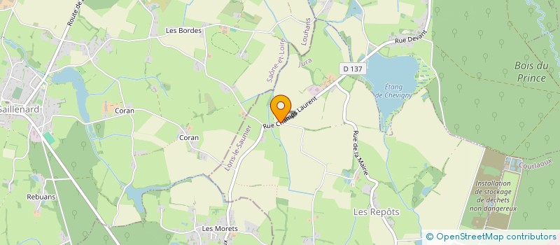 localisation de l'entreprise GROUPEMENT D EMPLOYEURS DE L AVENIR  LES REPOTS