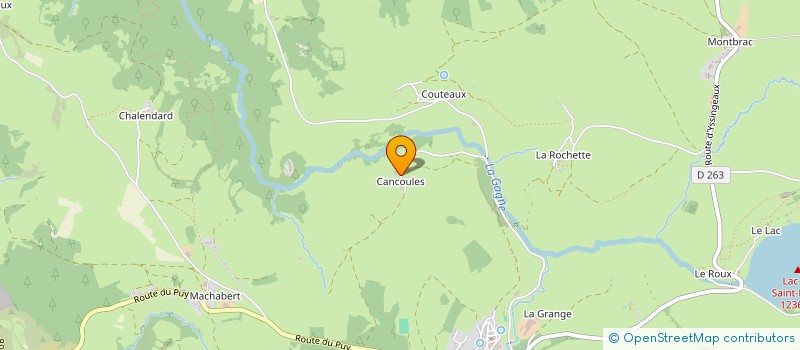 localisation de l'entreprise GROUPEMENT D'EMPLOYEURS DE L'ELEVAGE  SAINT-FRONT