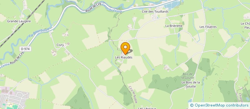 localisation de l'entreprise GROUPEMENT D'EMPLOYEURS DE L'EVOLUTION à CIRY-LE-NOBLE