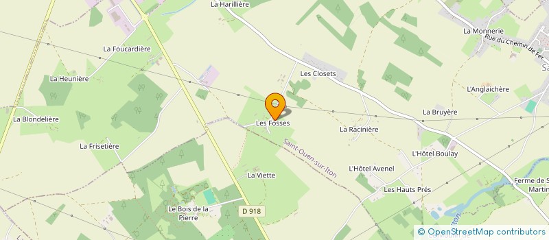localisation de l'entreprise GROUPEMENT D'EMPLOYEURS DE L'ITON à SAINT-OUEN-SUR-ITON