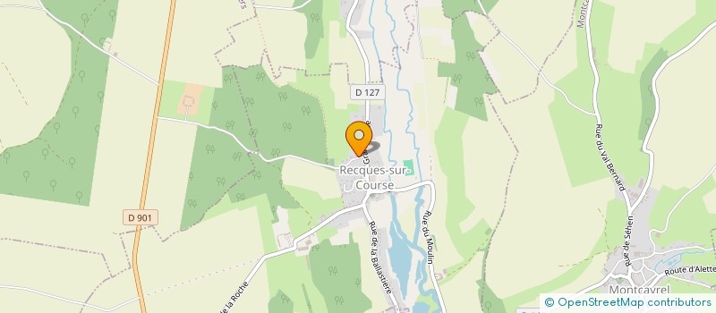 localisation de l'entreprise GROUPEMENT D EMPLOYEURS DE LA BATISSE à MONTCAVREL