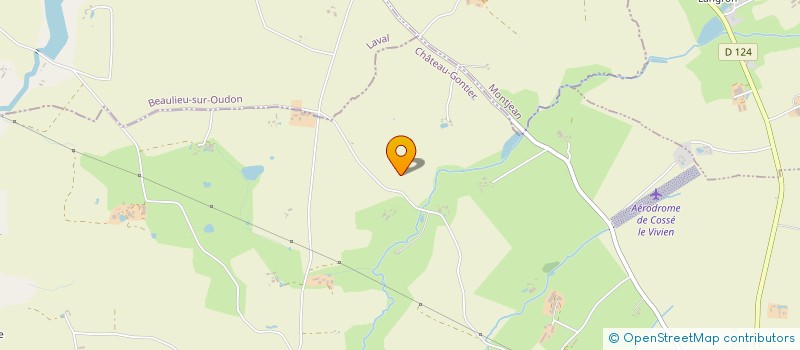 localisation de l'entreprise GROUPEMENT D'EMPLOYEURS DE LA BLANCHARDIERE  COSSE LE VIVIEN