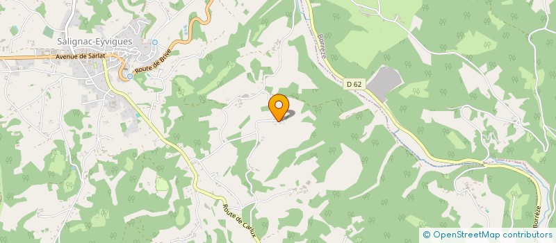 localisation de l'entreprise GROUPEMENT D'EMPLOYEURS DE LA BORIE à SAINT CREPIN ET CARLUCET