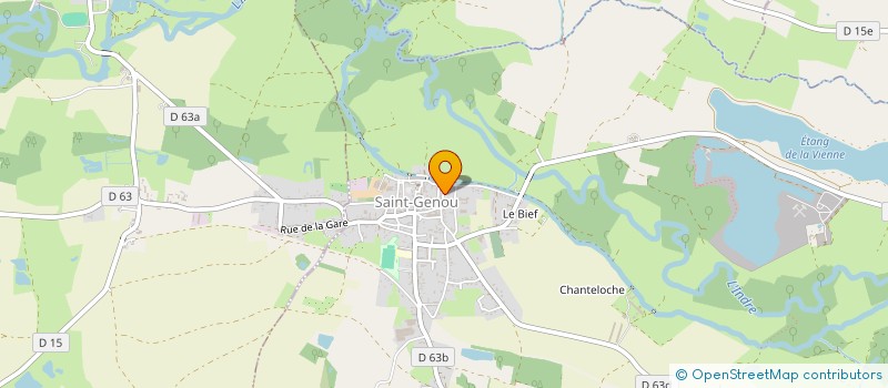 localisation de l'entreprise GROUPEMENT D'EMPLOYEURS DE LA BRIGOZANCE à SAINT-GENOU