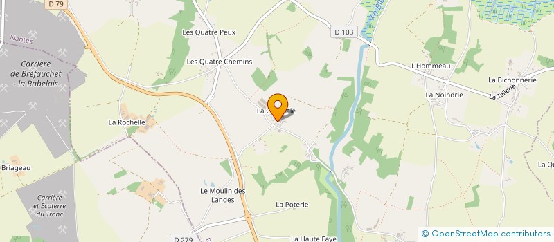 localisation de l'entreprise GROUPEMENT D EMPLOYEURS DE LA CHESNAIE  ROUANS