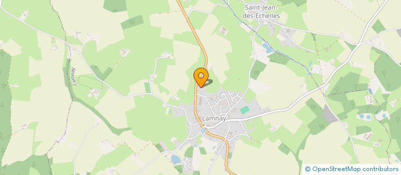 localisation de l'entreprise GROUPEMENT D'EMPLOYEURS            DE LA COSNELLE  COURGENARD