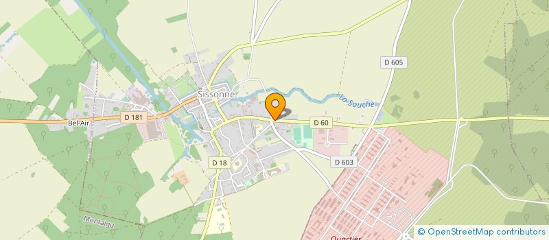 localisation de l'entreprise GROUPEMENT D EMPLOYEURS DE LA CROIX à NIZY-LE-COMTE