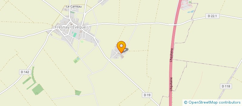 localisation de l'entreprise GROUPEMENT D EMPLOYEURS DE LA FERME DE PITHEAUX à FRESNAY-L'EVEQUE