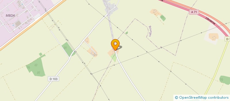 localisation de l'entreprise GROUPEMENT D'EMPLOYEURS DE LA FOSSE BERTHAUD  TROUY