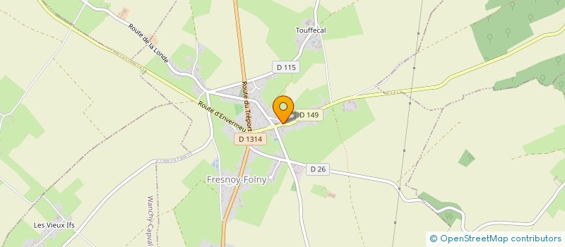 localisation de l'entreprise GROUPEMENT D'EMPLOYEURS DE LA FRIMOUSSE  FRESNOY-FOLNY