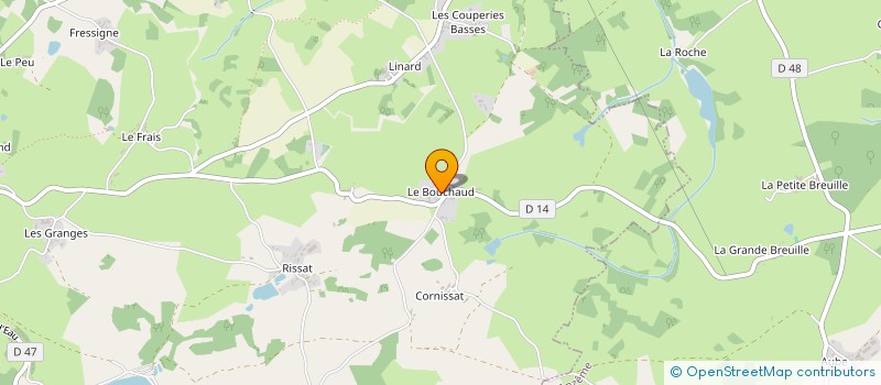 localisation de l'entreprise GROUPEMENT D EMPLOYEURS DE LA GARTEMPE à MONTAIGUT-LE-BLANC