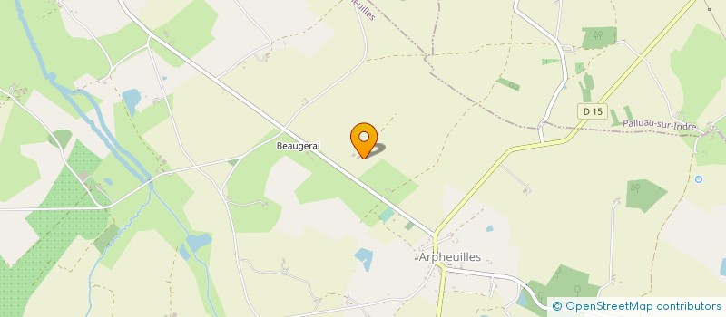 localisation de l'entreprise GROUPEMENT D'EMPLOYEURS DE LA GRANDE VERNELLE à ARPHEUILLES