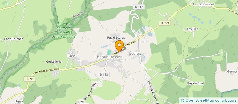localisation de l'entreprise GROUPEMENT D'EMPLOYEURS DE LA GRANGE à MOULINS-SUR-TARDOIRE