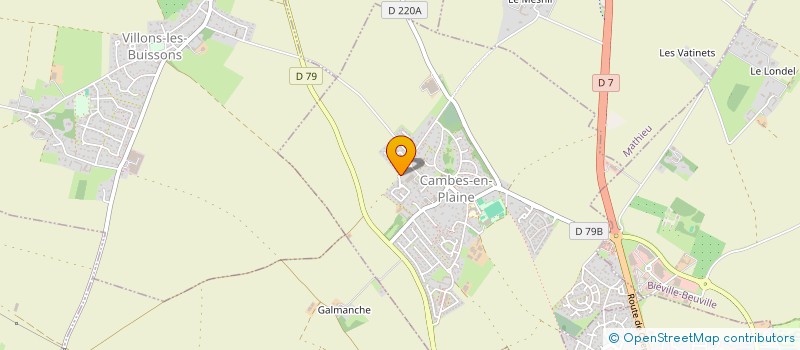 localisation de l'entreprise GROUPEMENT D'EMPLOYEURS DE LA LONDE  FONTAINE-HENRY