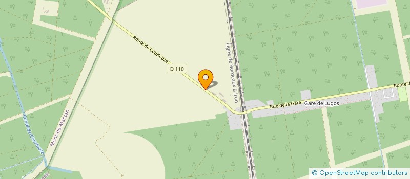 localisation de l'entreprise GROUPEMENT D'EMPLOYEURS DE LA LUCATE  LUGOS