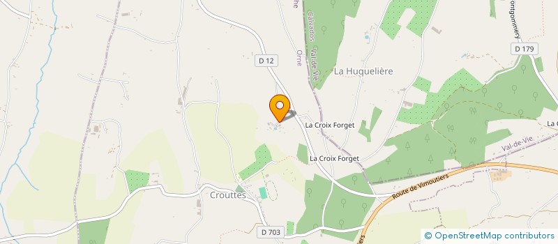 localisation de l'entreprise GROUPEMENT D'EMPLOYEURS DE LA PETITE VALLEE à CROUTTES