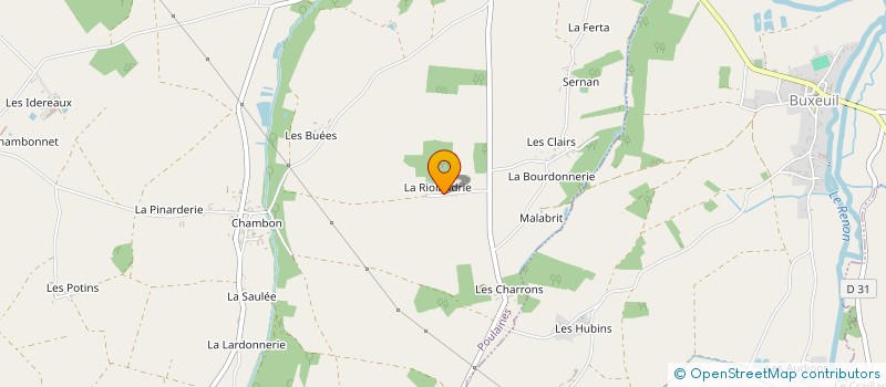 localisation de l'entreprise GROUPEMENT D'EMPLOYEURS DE LA ROLANDERIE  POULAINES