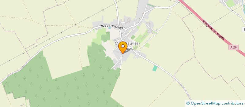 localisation de l'entreprise GROUPEMENT D'EMPLOYEURS DE LA SERRE à MORTIERS