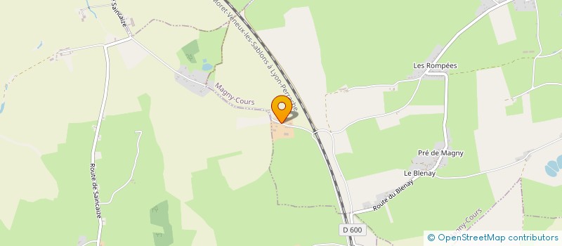 localisation de l'entreprise GROUPEMENT D EMPLOYEURS DE LA TOUR  MAGNY COURS
