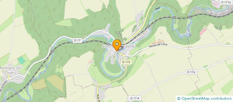 localisation de l'entreprise GROUPEMENT D'EMPLOYEURS DE LA VALLEE  CONS-LA-GRANDVILLE