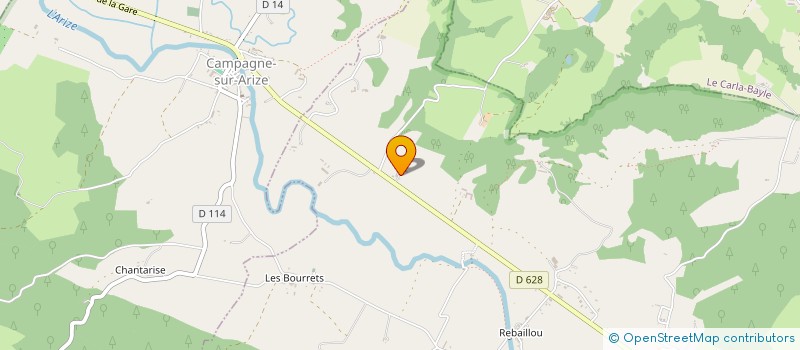 localisation de l'entreprise GROUPEMENT D EMPLOYEURS DE LA VALLEE DE L ARIZE à LES BORDES-SUR-ARIZE