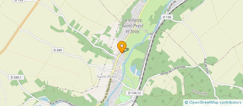 localisation de l'entreprise GROUPEMENT D'EMPLOYEURS DE LA VALLEE DE L'EURE à SAINT-PREST