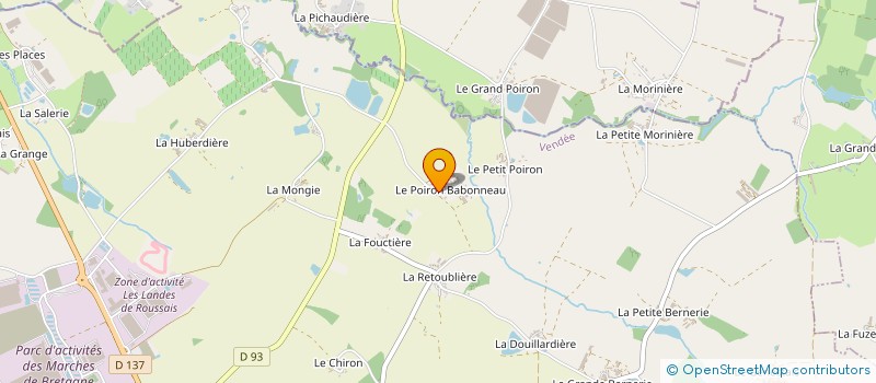 localisation de l'entreprise GROUPEMENT D EMPLOYEURS DE LOU LAIT PORC à MONTAIGU-VENDEE