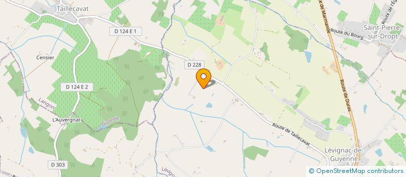 localisation de l'entreprise GROUPEMENT D'EMPLOYEURS DE LOUBES  SAINT-ASTIER