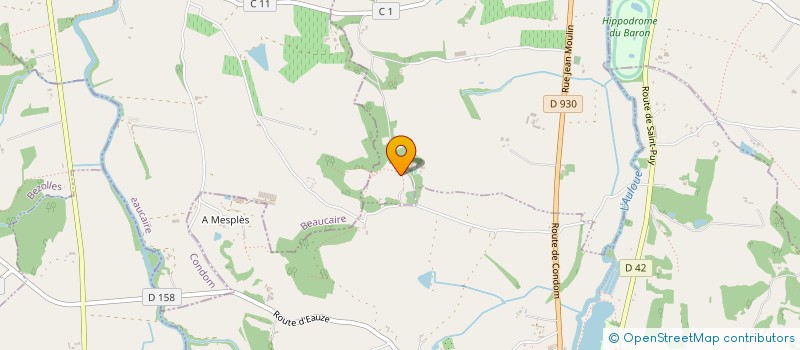 localisation de l'entreprise GROUPEMENT D EMPLOYEURS DE LUGUIMONT  AYGUETINTE