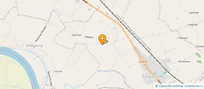 localisation de l'entreprise GROUPEMENT D'EMPLOYEURS DE MAGNAN  FAUGUEROLLES