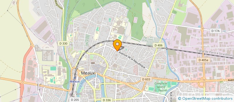 localisation de l'entreprise GROUPEMENT D'EMPLOYEURS DE NEUFMONTIERS à MEAUX