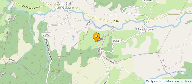 localisation de l'entreprise GROUPEMENT D EMPLOYEURS DE NOS COLLINES  VALHERBASSE