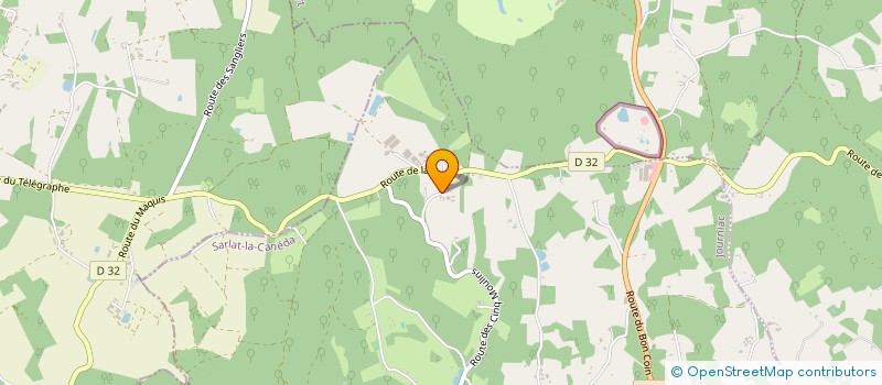 localisation de l'entreprise GROUPEMENT D'EMPLOYEURS DE R 2 T  JOURNIAC