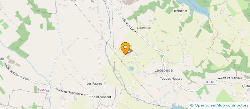 localisation de l'entreprise GROUPEMENT D'EMPLOYEURS DE SACHA  LACEPEDE