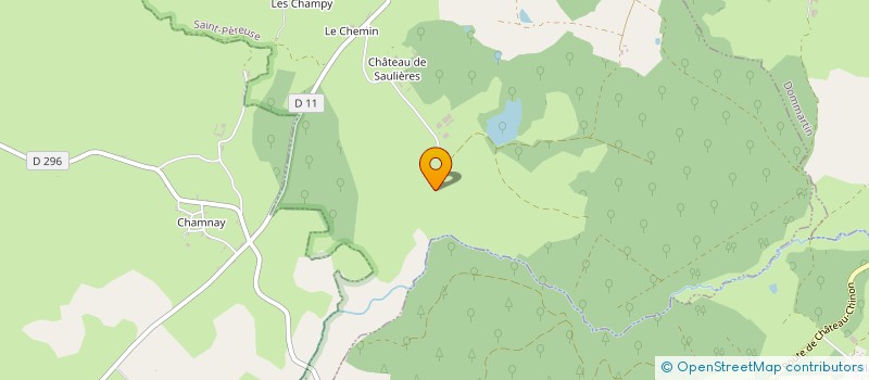 localisation de l'entreprise GROUPEMENT D EMPLOYEURS DE SAULIERES à SAINT-PEREUSE