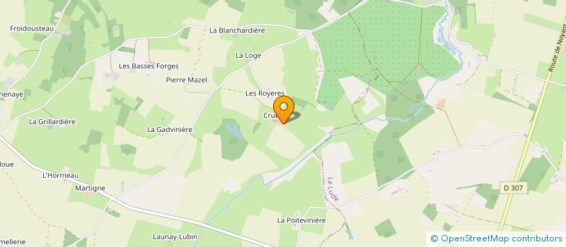 localisation de l'entreprise GROUPEMENT D'EMPLOYEURS DE SAVIGNE  SAVIGNE-SOUS-LE-LUDE