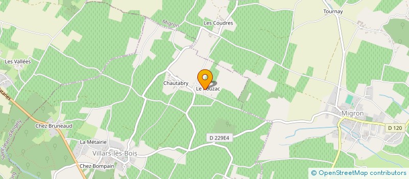 localisation de l'entreprise GROUPEMENT D'EMPLOYEURS DE ST-HERIE  VILLARS-LES-BOIS